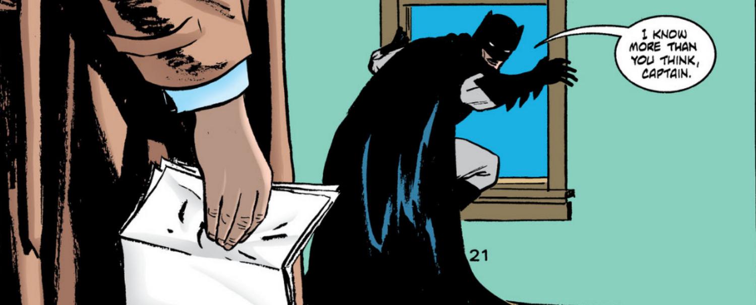 Comic book panel